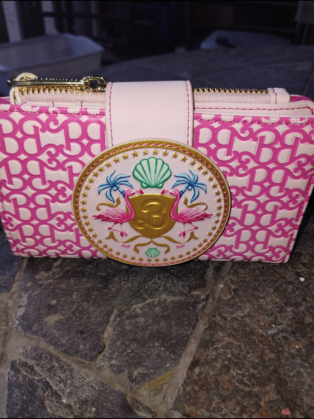 Loungefly Barbie HT Wallet with Flamingo Emblem